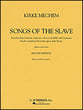 Songs of the Slave-Vocal Score Vocal Score cover